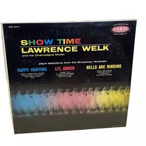 Lawrence Welk And His Champagne Music Show Time (Vinyl, 1957) Coral – CRL 57111